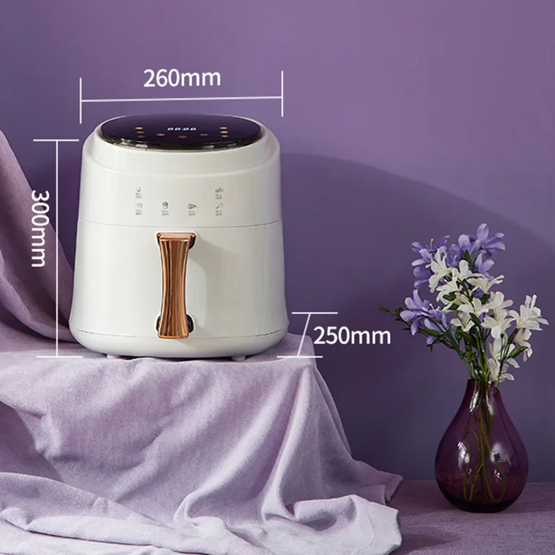 Manufacturer Custom Air Fryer 1400w Air Fryers Multifuncional Lcd Digital Controlled 8l Air Fryer for Household
