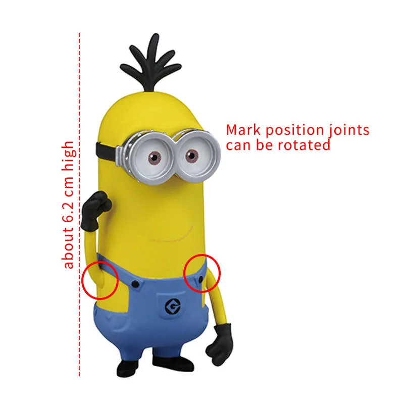 TAKARA TOMY Minionss Kevin Mini alloy action figure handmade model ornaments animation derivative bargain price wholesale