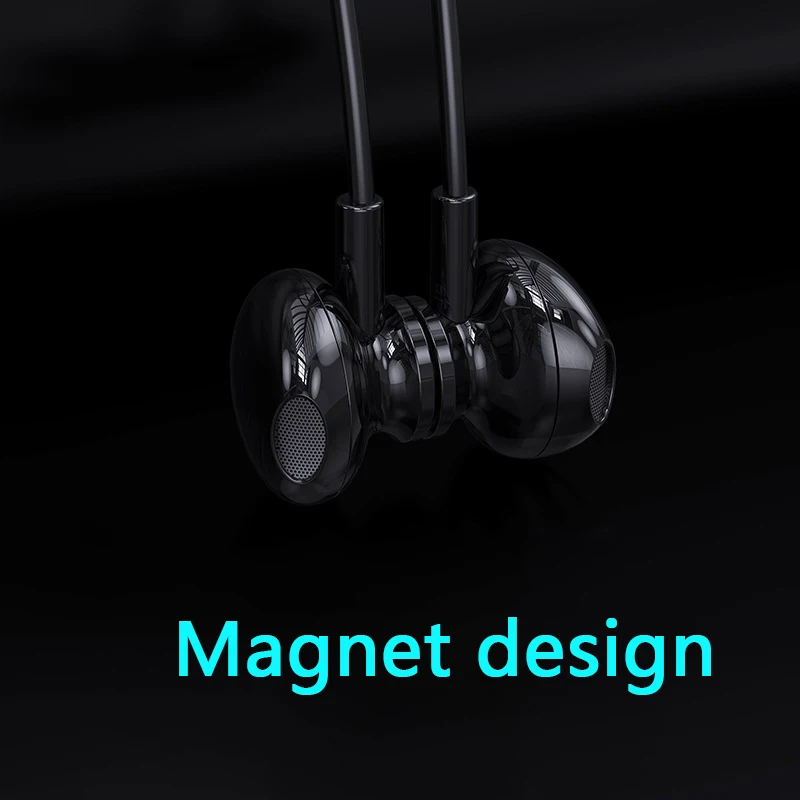 Magnetic Neckbabnd Earphone 5.0 Wireless Sports Headphones Stereo Subwoofer G04 Waterproof Bluetooth Headset