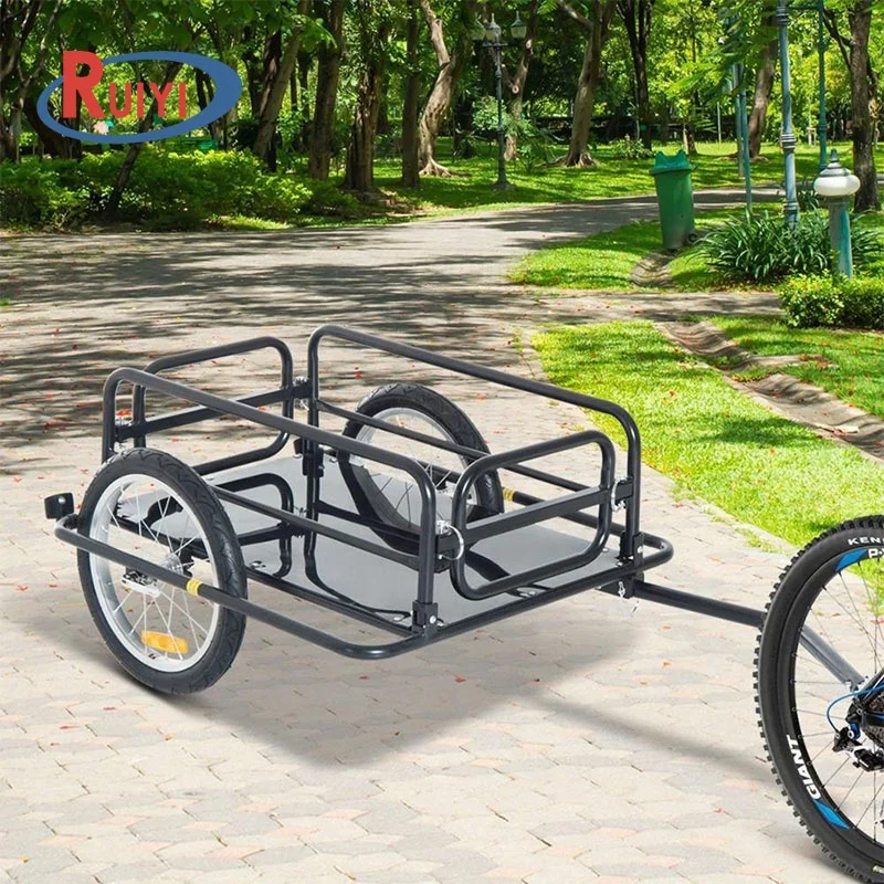 Customized Folding Bicycle with Hutch outdoor cart Storage Cart Cargo and Luggage Trailer Cart