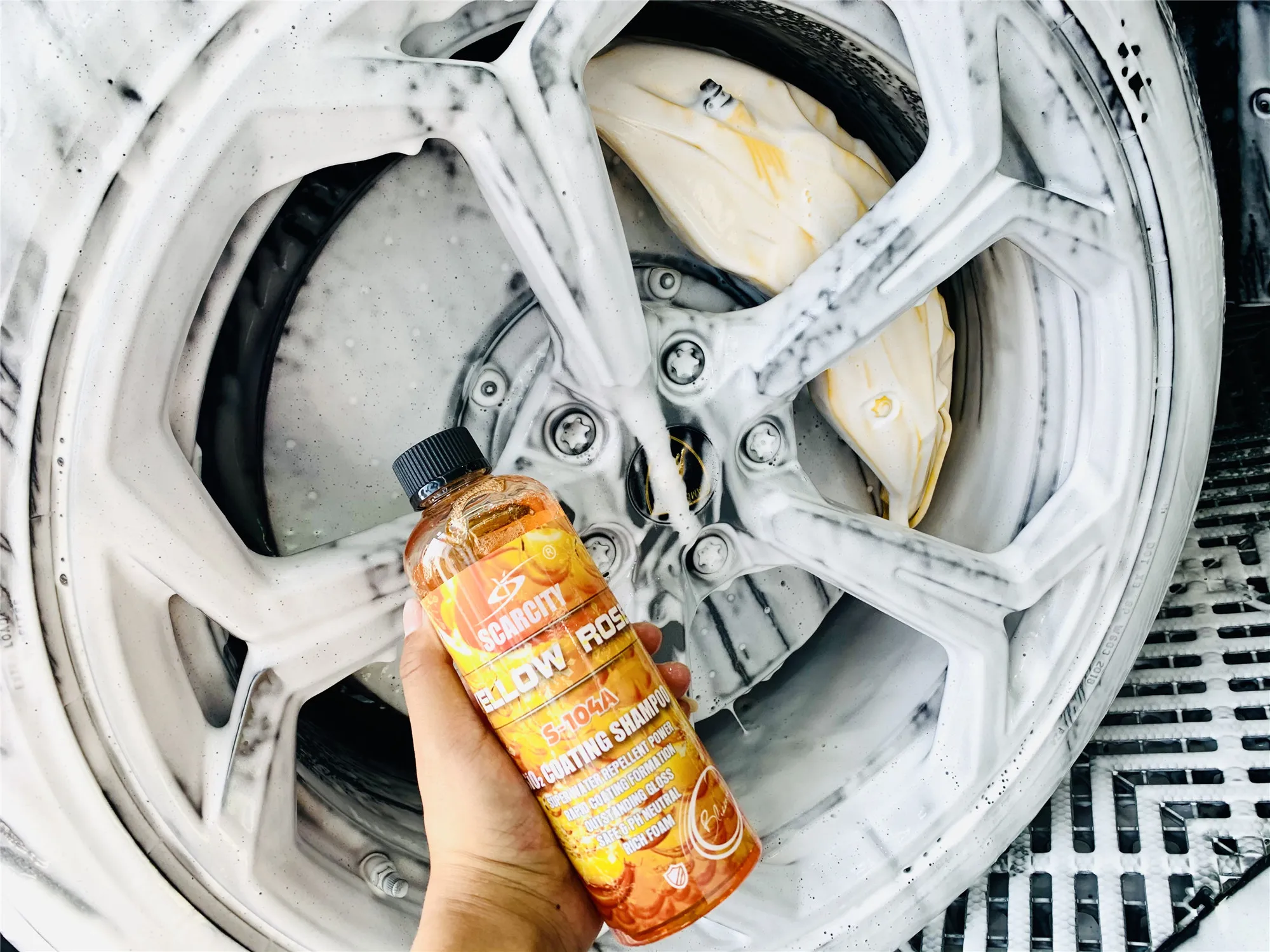 Многофункциональный пенный шампунь для мытья автомобиля для очистки автомобильного лака