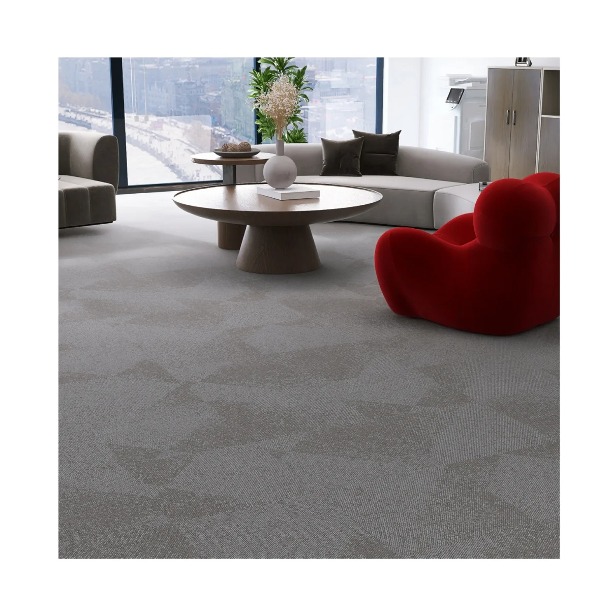 Kaili Commercial Wall-to-Wall Carpets Tiles 50x50 Carpet for Hotel Bedroom Durable and Stylish Floor