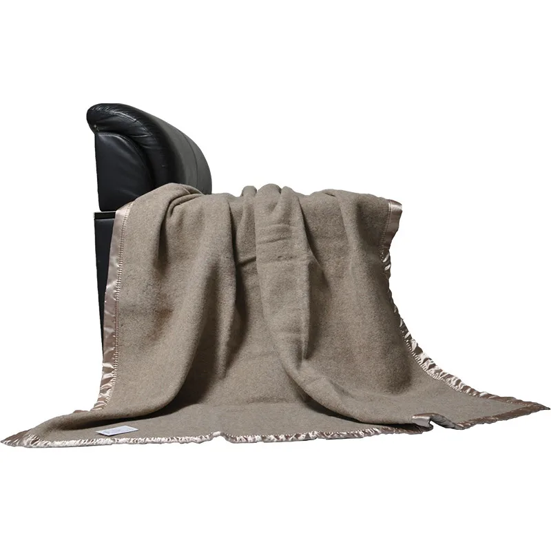 BLUE PHOENIX refugee blanket in china 100% Wool Factory Price Heavy Winter Living Room Polybag American Style Queen Size