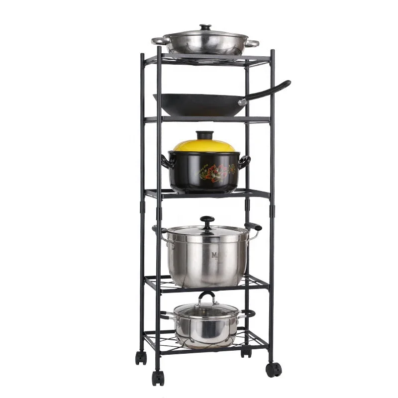 Rotating Storage Rack Kitchen Detachable Movable Storage Rack Organizer Kitchen Storage Shelf organizador