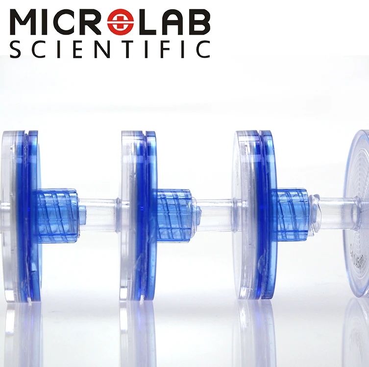 Lab use Reusable Plastic 28MM /33MM Hydrophobic Syringe Filter Double luer lock Syringe Filter For Filter Air Purifier for HPLC