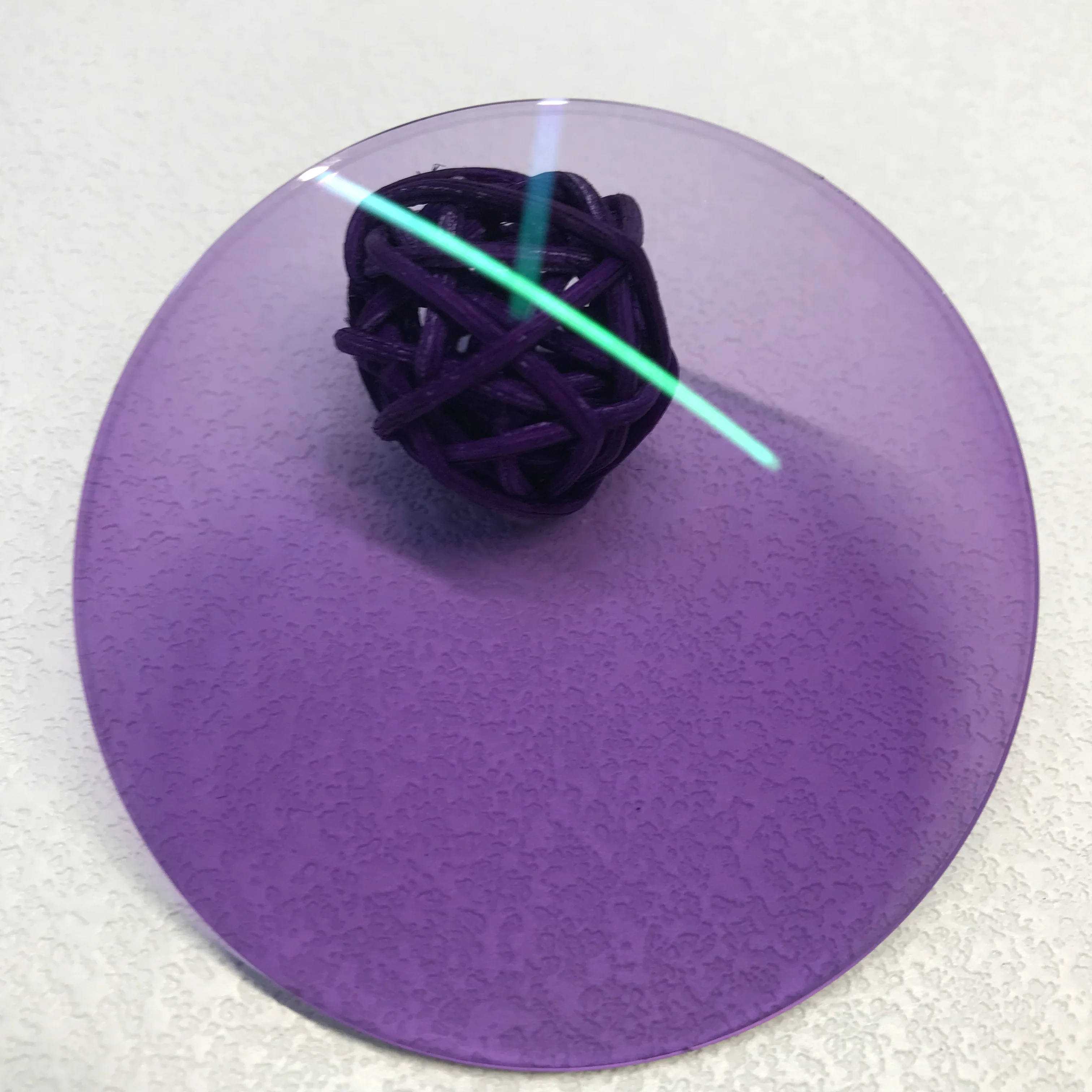 Fashionable and popular 1.56 anti glare stock photochromatic purple/blue optical lenses with multi coating