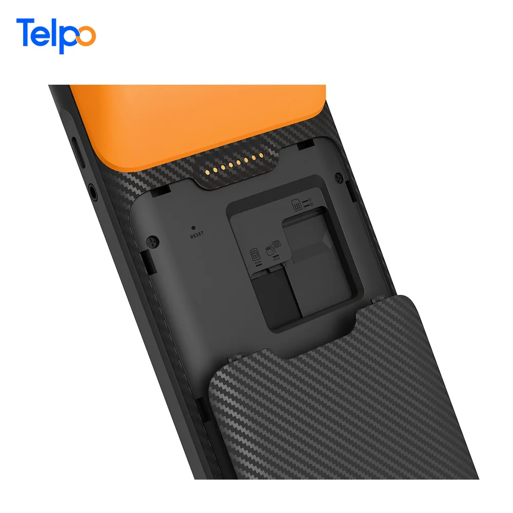 Telpo M1 портативный Android 11 POS-терминал с принтером для оплаты билетов сканер