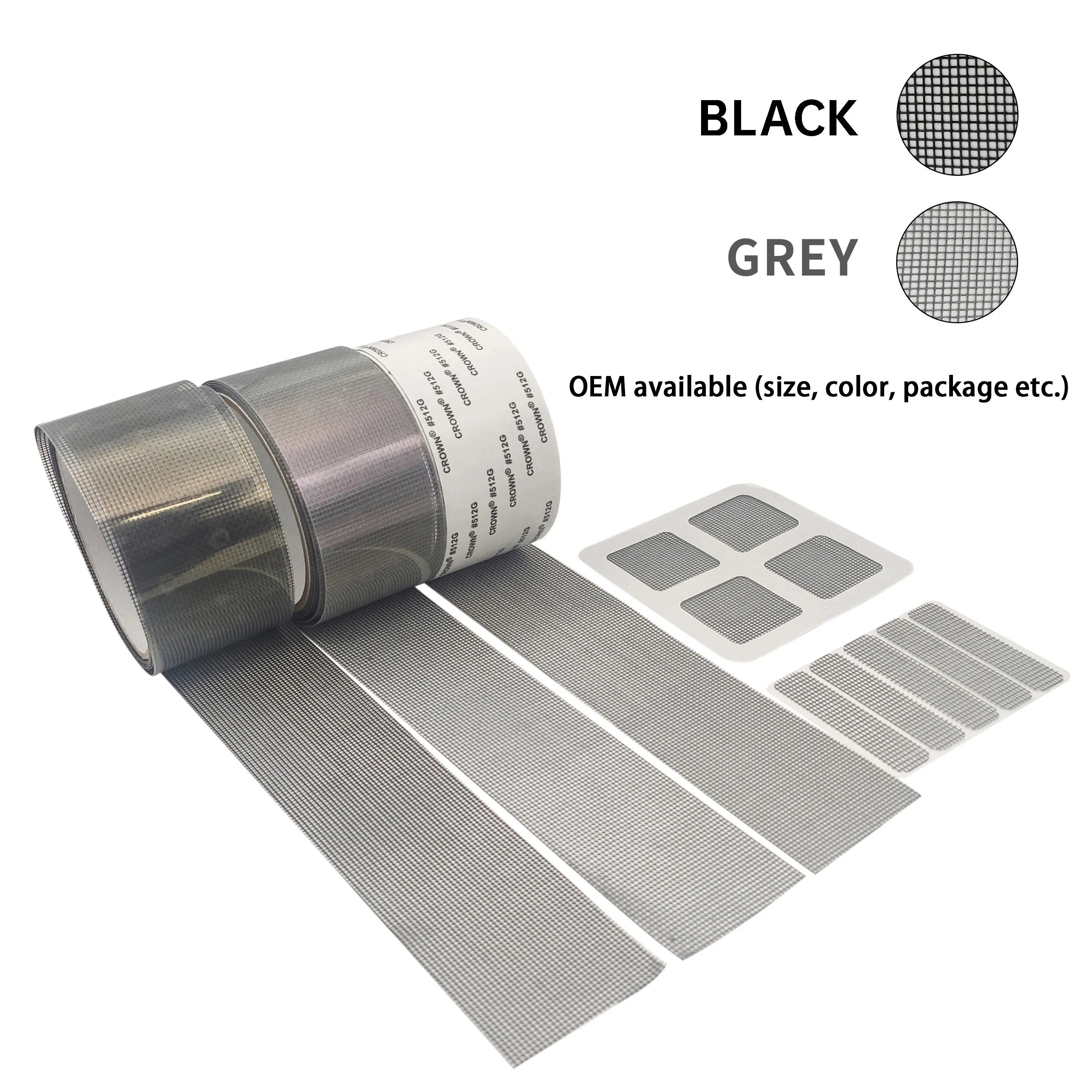 Fiberglass Covering Mesh Window Door Mosquito Netting Patch Repair Broken Hole Screen Repair Tape