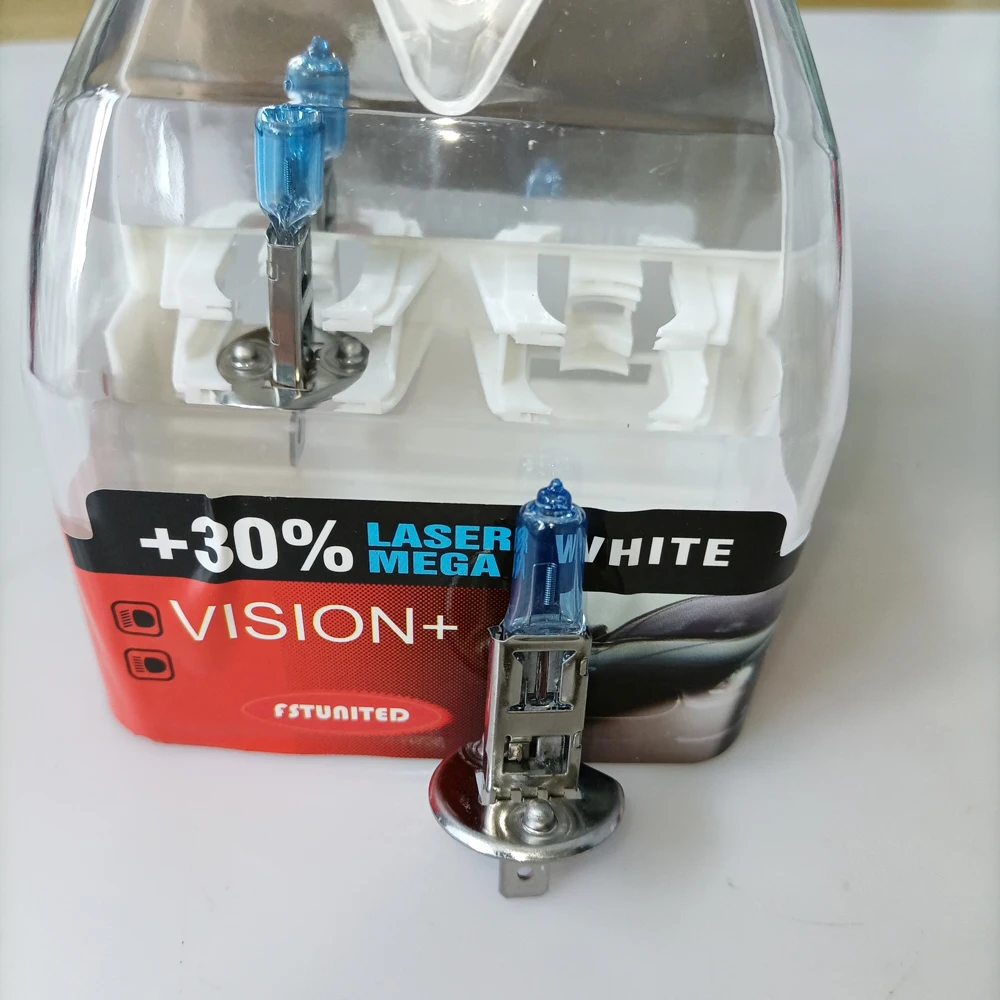 EU Stock H1 12V 100W Super White Auto Halogen Bulb Car Headlight Halogen Lamp Motorcycle Halogen Bulb