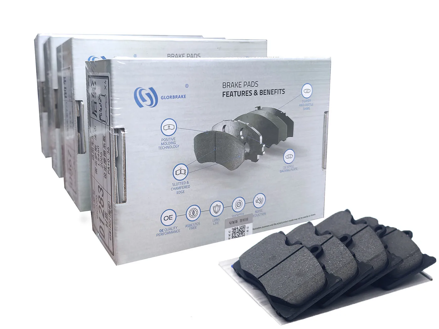 High OE compatibility brake pad D1241 FOR JAGUAR S-TYPE XF SPORTBRAKE XJ XK 8 Convertible Coupe Vanden Plas 1998-2014