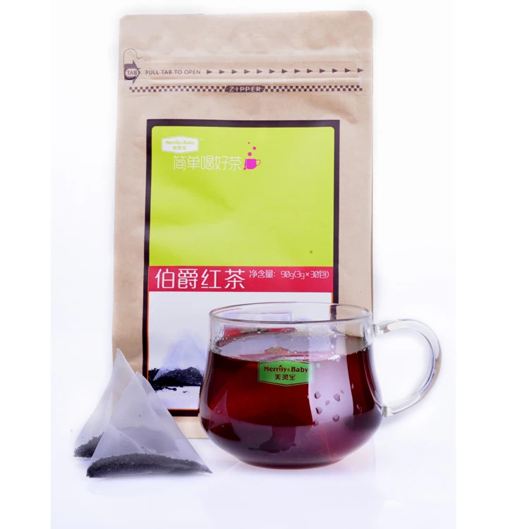 High quality OEM printed wholesale food grade Teabags,Earl Grey Ceylon Black Tea