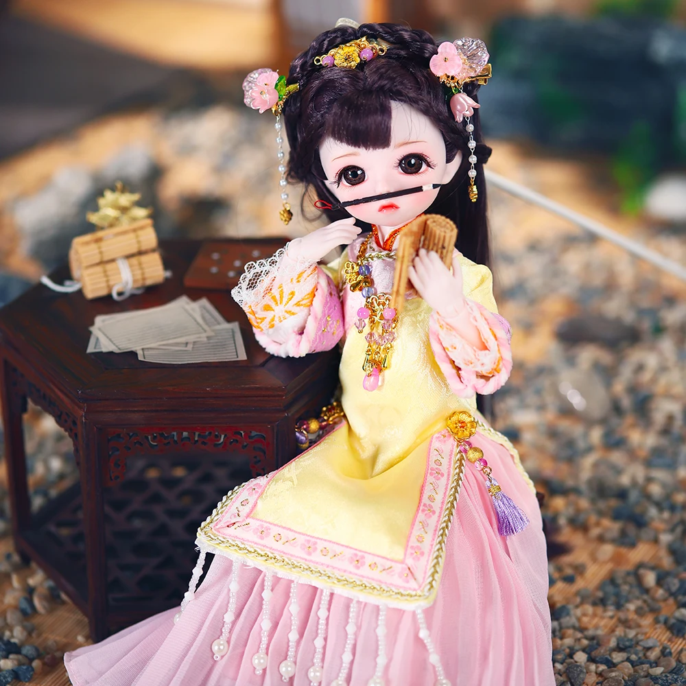 New Arrival 30cm bjd dolls plastic diy girls ball jointed dolls toys
