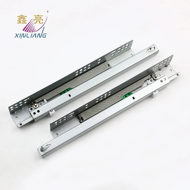 Один с доводчиком пуш-ап с открытой встройной направляющих для выдвижения ящика со штифтовым соединением, с скрыть встройной направляющих для выдвижения ящика с мебель скольжение ящика с выдвижными ящиками