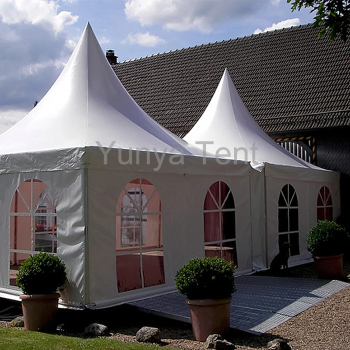High Peak 3x3 4x4 5x5 6x6 8x8 10x10 Outdoor Canopy Pagoda Tent For Events