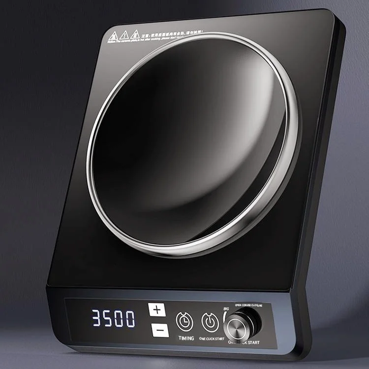 Wholesale China Smart Multi Cooker Commercial Fast Heating Single Induction Cooker Stove 3500W 5KW With Concave surface