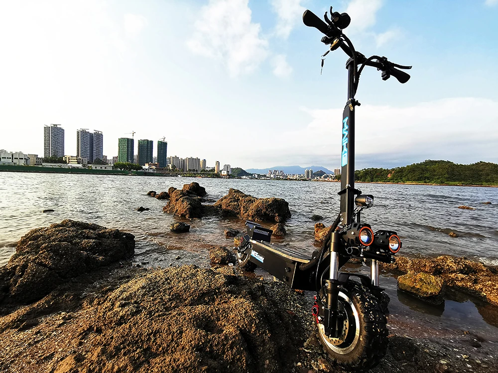 
Maike MK8 3200w 60v 100kph Powerful Damping Big Wheel Fastest Monopattino-elettrico-per-adult Electric Scooters 