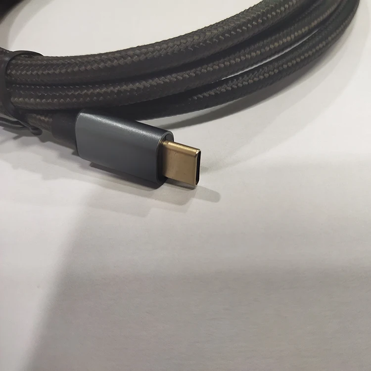 
OEM Factory 3A Aluminum usb to type c fast charging cable charger adapter data cable for Computer mobile phone laptop 