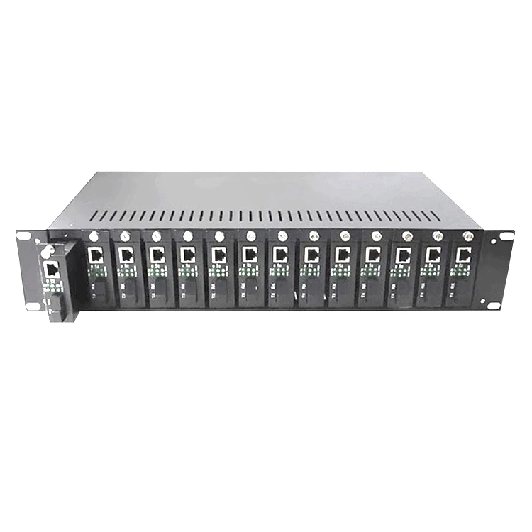 10/100/1000M Ethernet to Fiber Converter with SFP Slot Gigabit 1000M SFP Media Converter
