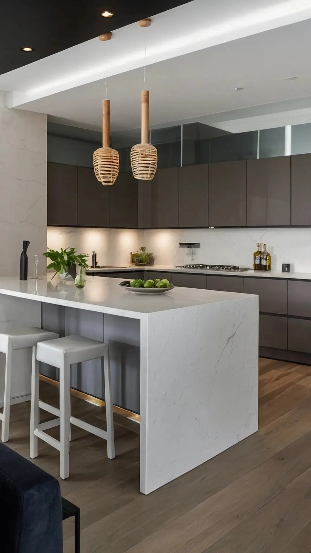 CBMmart 2024 new design customized Kitchen Cabinet factory modular set modern simple Sensational Small Kitchen