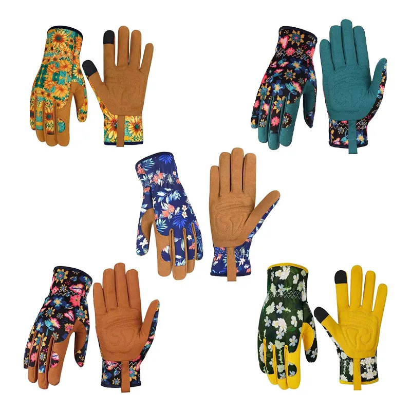 Gardening Gloves for Women Working Gloves for Weeding Digging Planting Raking and Pruning Gardening Weeding Working Gloves