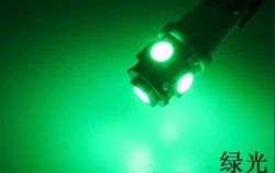 Супер яркий W5W 194 168 T10 5smd 5050 Автомобильный светодиодный светильник красный синий зеленый желтый белый DC 12 В T10 светодиод