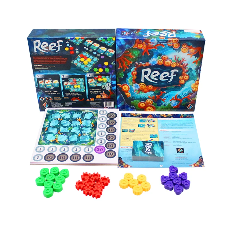 Китайский производитель настольных игр, высокое качество печати 4C/PMS, картон, интеллектуальная великолепность, настольные игры, печать