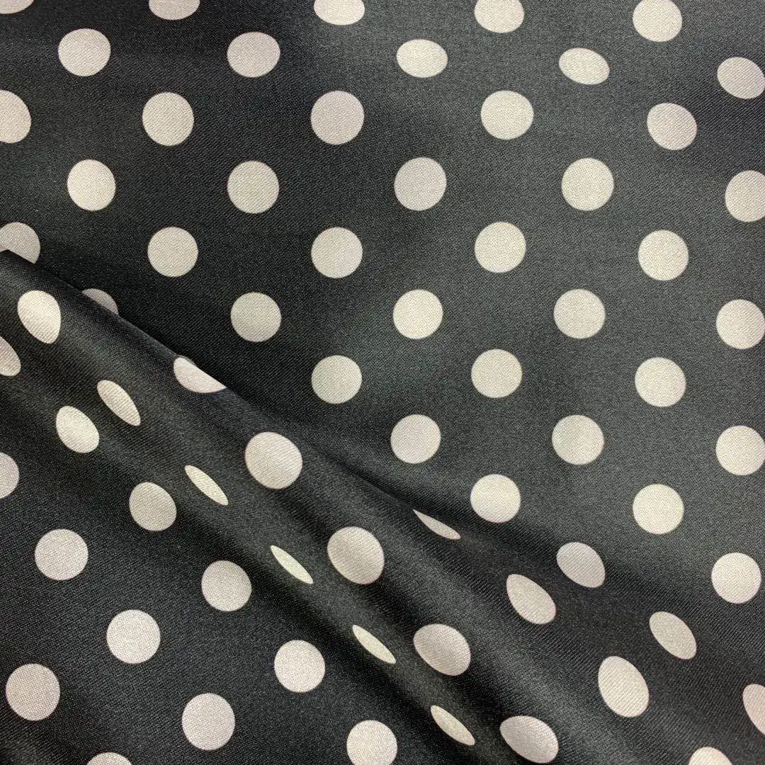 wholesale Polka dot printed satin fabric for Bohemian dress  for casual party for women Beach