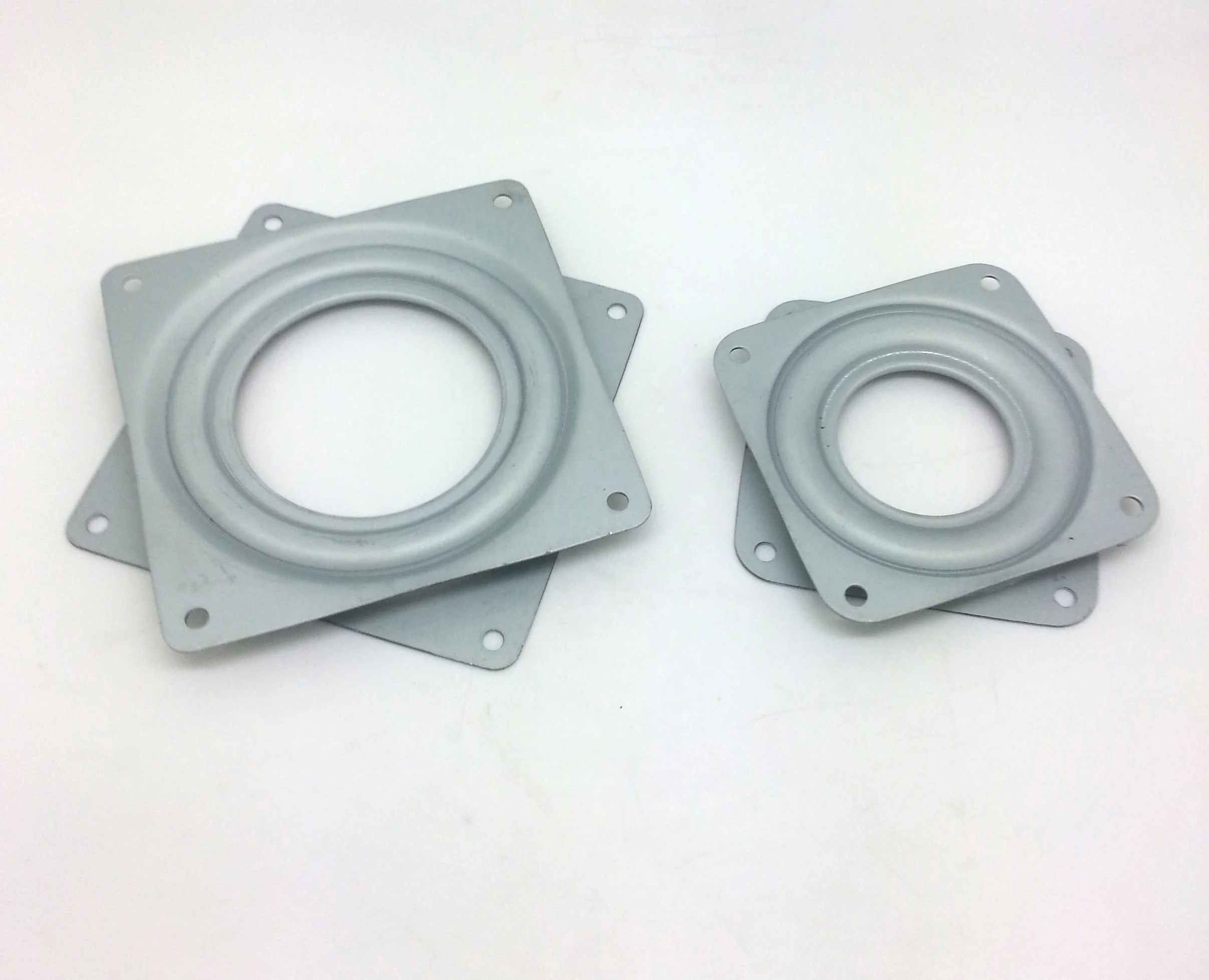 for glass turntable table square type 0.8mm steel 4 inch lazy susan bearing
