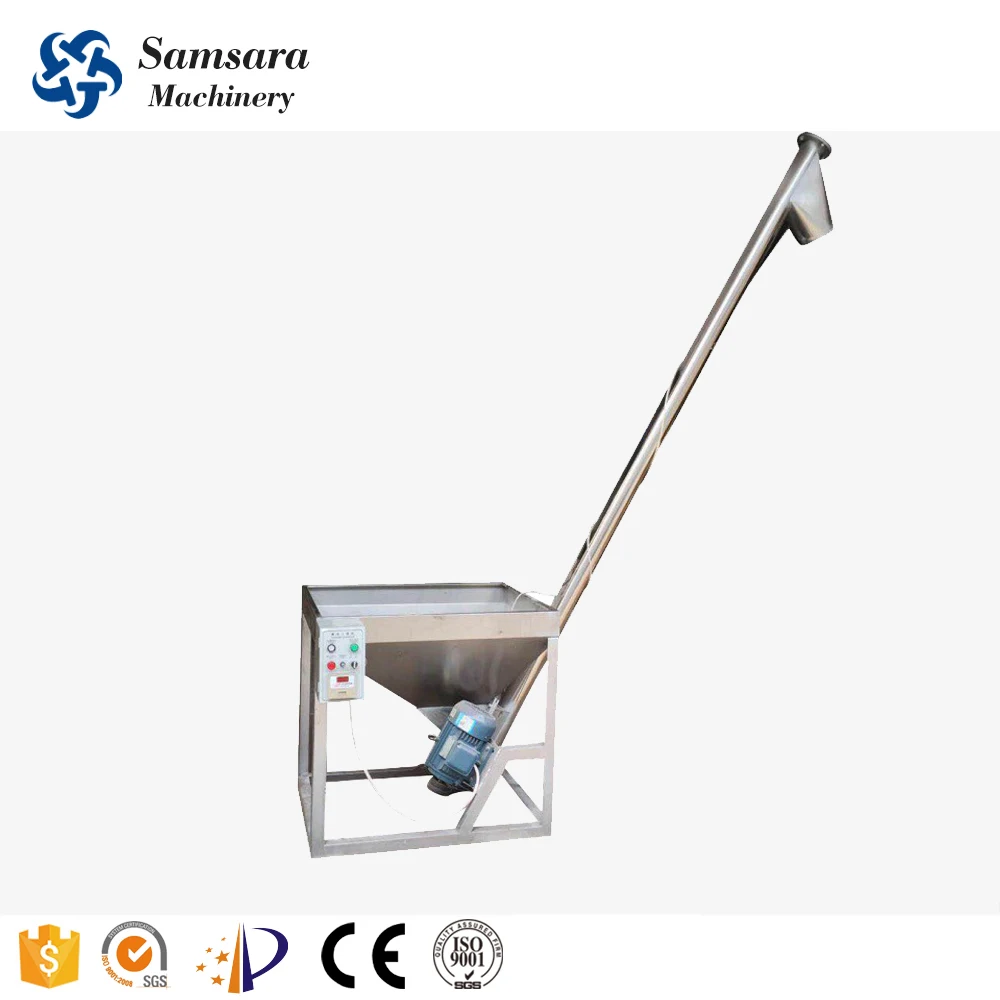 Factory Customized Food Powder Screw Conveyor Paint Powder Stainless Steel Screw Feeder Conveyor Machine