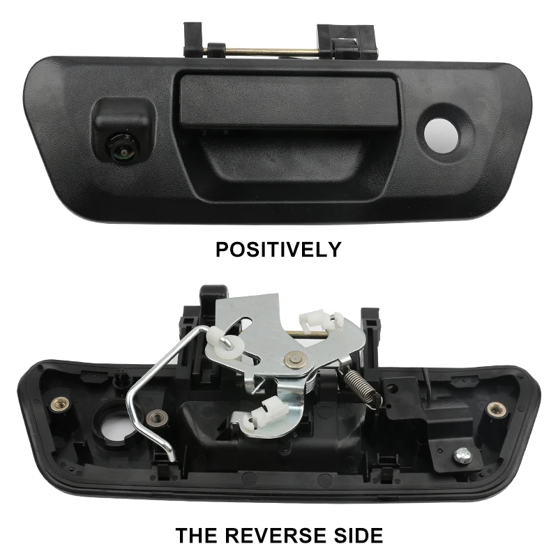 Replacement parts suitable for Nissan Navara D23 NP 300 black tailgate reverse handle with camera