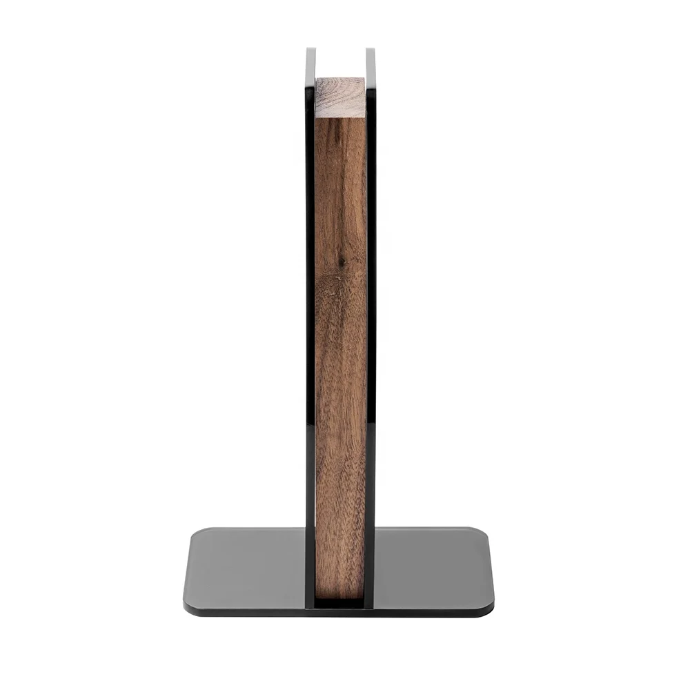 HPS08-1 Acrylix Wood Headphone Stand Holder Headset Stand Holder