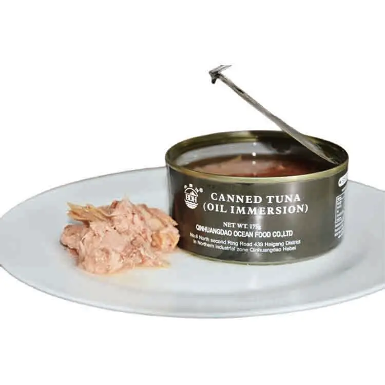 Oil Fish Product Type White Meat Tuna in Tuna Canned Military Seafood Canned