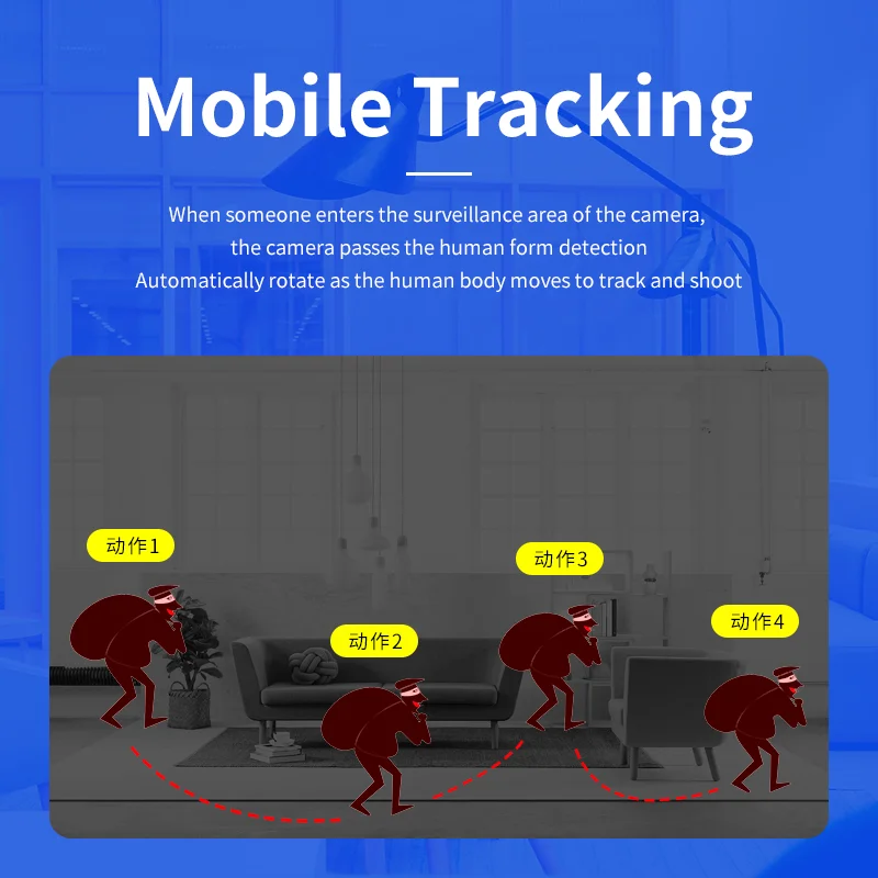 Vesafe 2mp Baby Cameras Security Wifi CCTV 1080P Two-way Audio HD Night Vision Ip Camara