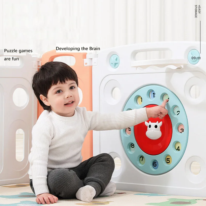 Plastic Baby Fence Folding Playpen for Baby Fence