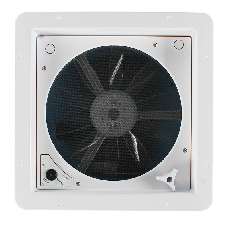 Вентилятор на крышу TYTXRV, 14 дюймов, 12 В, 340 мм, с ручным управлением