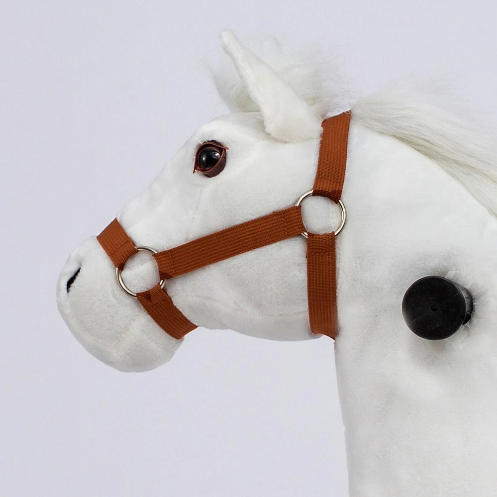 Factory CE & ASTM-F963 Wholesale Unisex Mechanical Horse Toy Plush Ride-on Horse with Wheels 1-Year Warranty