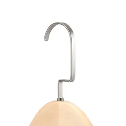 Hanger Accessories Pearl Nickel Silver Flat Hooks  Metal hooks for hangers flat hooks for hangers