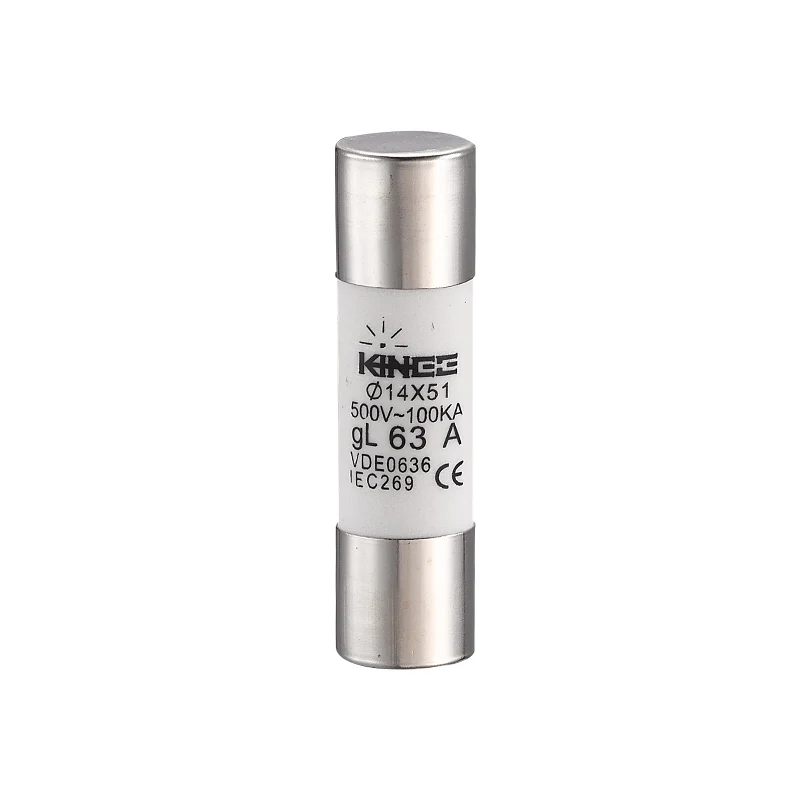 KINEE DC Solar PV Fuse Solar DC Cylindrical 10A-32A 1000V Ceramic Fuse 10X38 for Solar system