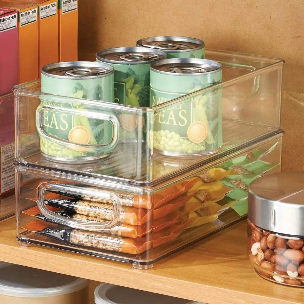 Refrigerator Storage Box Multi-piece Food Storage Box Frozen Storage Box Kitchen Artifact Sliding Type Refrigerator Organizer