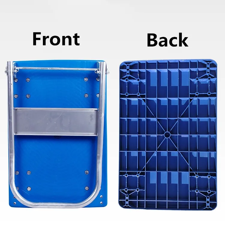 New Arrival Heavy Duty Foldable Platform Hand Truck Cart with Removable Wheels for Industrial Factory