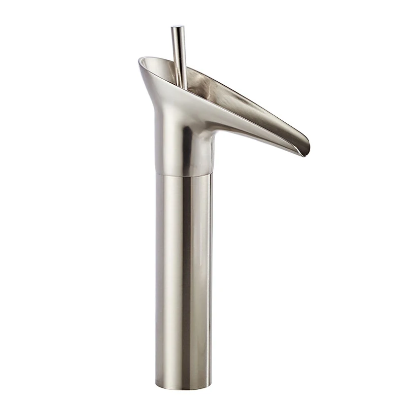 Top Quality Ceramic Cartridge Waterfall Cold And Hot Water Faucet Basin Mixer With Factory Price