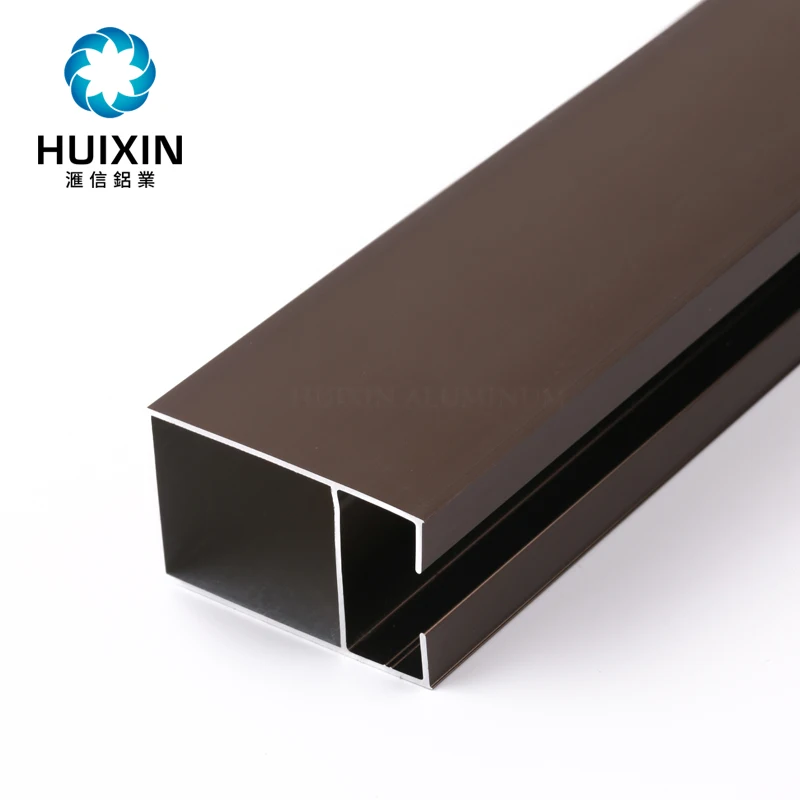 Tanzania Series Window Aluminium Extrusion with Wood Color
