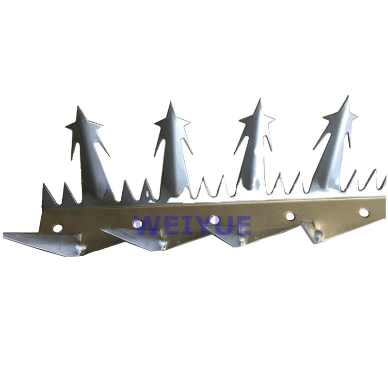 Анти альпинистские шипы/оцинкованная стальная настенная ограда анти альпинистская стена Spik