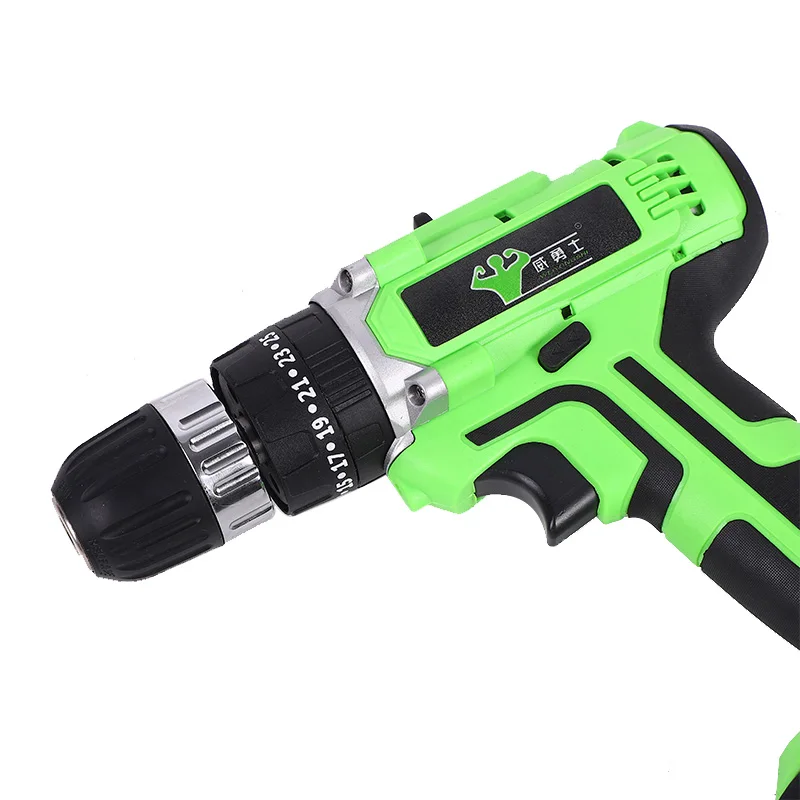 21V Wireless Electric Drill Set Power tools Drill Set Lithium Battery Cordless Drill With Brushless Motor