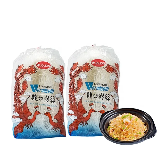 Премиум-бренд, здоровая кухонная мгновенная рисовая вермишель Longkou
