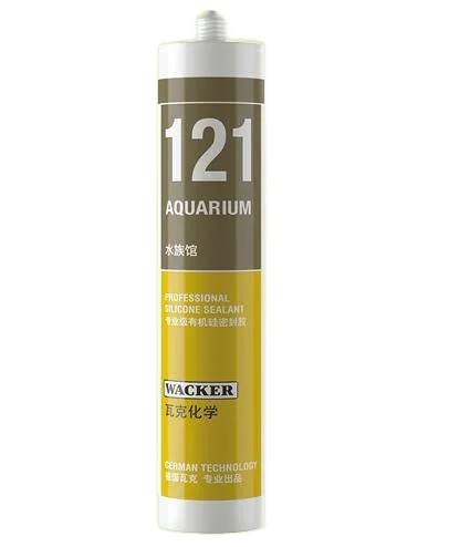 wacker 121 aquarium silicone adhesives & sealants with high toughness