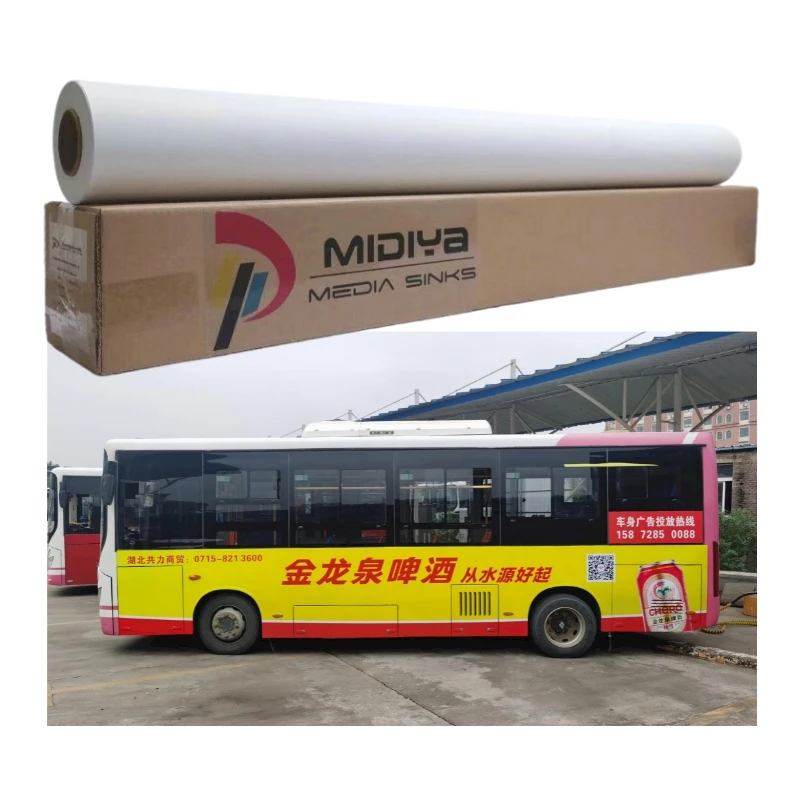 120g/140g/160gsm Black Vinyl Sticker Roll Printable PVC Self Adhesive Vinyl Sticker Roll