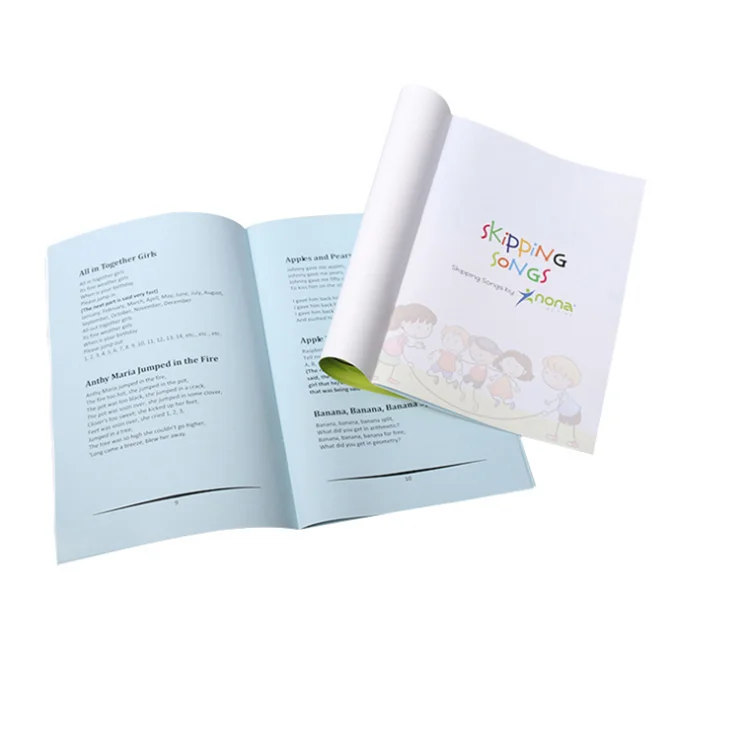 Custom printing book child book printing soft cover