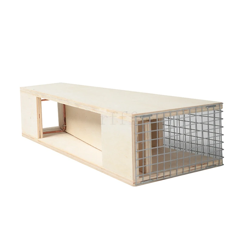 Humane Mouse Trap Rat Catching Cage Sensitive Mechanism Live Animal Catcher Reusable Mouse Cage Trap