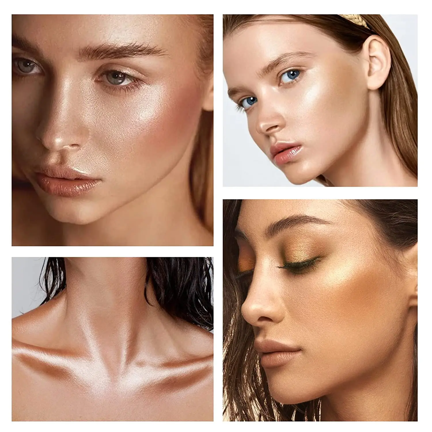Small MOQ Shimmering Body Glitter Tanning Shimmer Spray Private Label Hot Sale Natural ODM OEM Liquid Highlighter Makeup